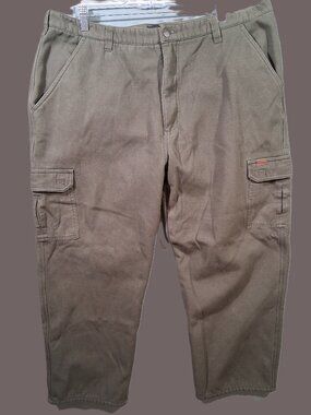 Men's 40x30 Stanley Fleece-Lined Cargo Pants Gorpcore Hunting Work Winter